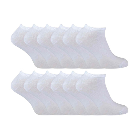 Mens Cotton Low Cut Trainer Socks (Multipack Options)