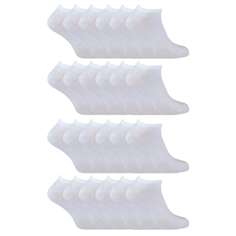 Mens Cotton Low Cut Trainer Socks (Multipack Options)