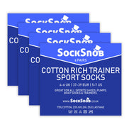Mens Cotton Low Cut Trainer Socks (Multipack Options)