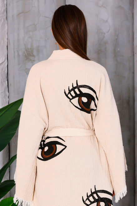 COCOA DREAMS Organic Cotton Kimono