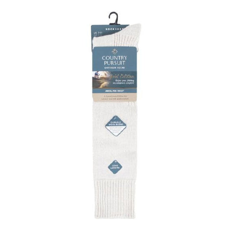 1 Pack Men's Knee High Outdoor Fisherman Socks for Angling