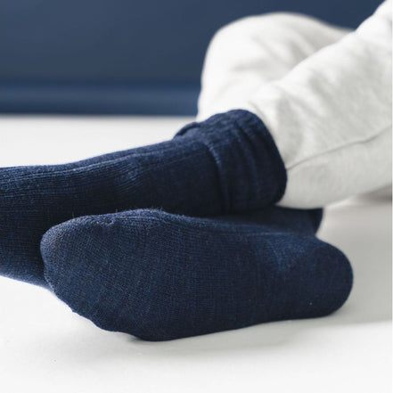 1 Pack Men's Alpaca Wool Warm Boot Socks for Winter
