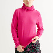Cameron Polo Neck Jersey top - Pink