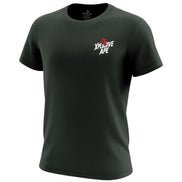XAPE Classic Stencil Logo X Tech Tee - Forest Green