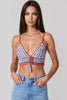 Brown Crochet Bralette Top