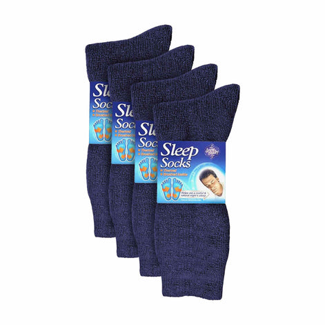 8 Pack Men's Soft Thermal Sleep Bed Socks