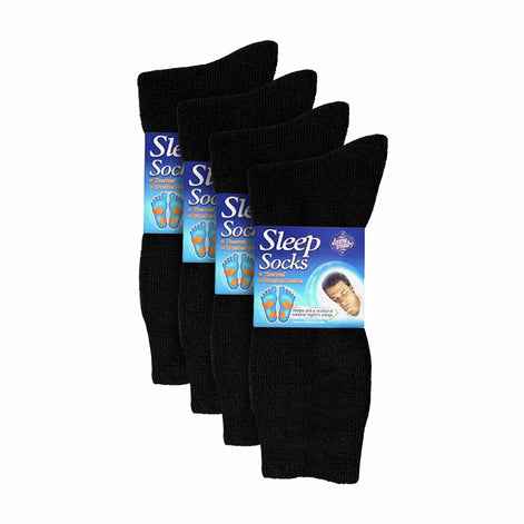 8 Pack Men's Soft Thermal Sleep Bed Socks