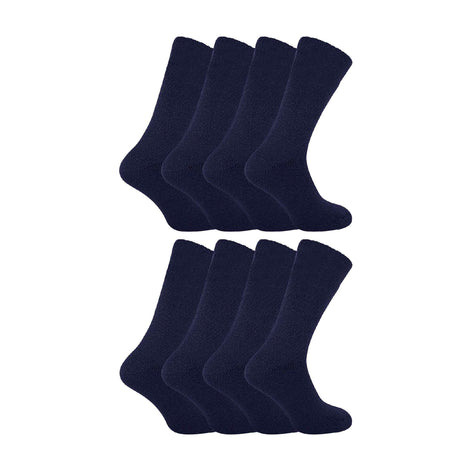8 Pack Men's Soft Thermal Sleep Bed Socks