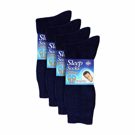 8 Pack Men's Soft Thermal Sleep Bed Socks