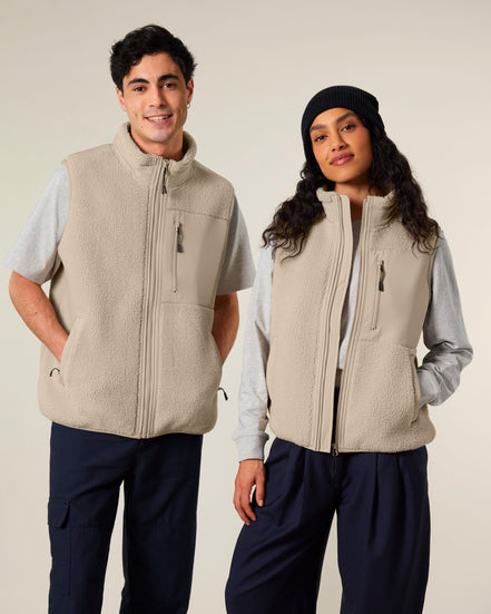 Sherpa Fleece Bodywarmer: Unisex