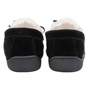Mens Real Suede Leather Fleece Lined Slippers (6 Sizes)