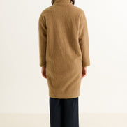 Donalda Camel Cocoon Coat