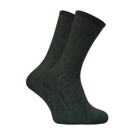 2 Pack Men's Coolmax Lightweight Hiking Socks