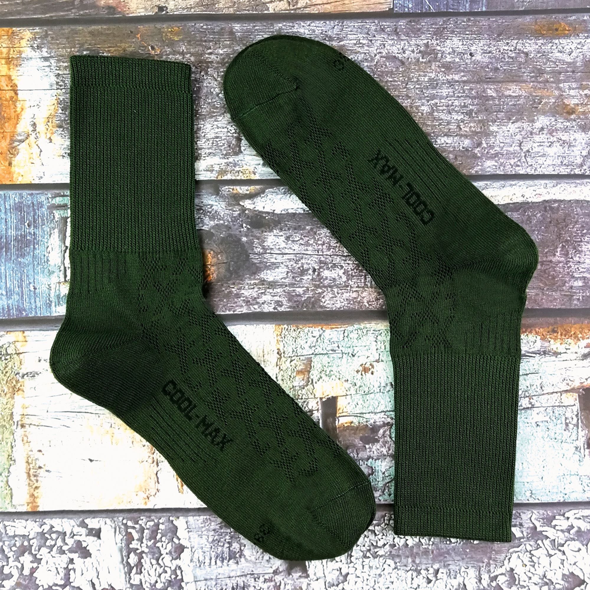 2 Pack Men's Coolmax Lightweight Hiking Socks