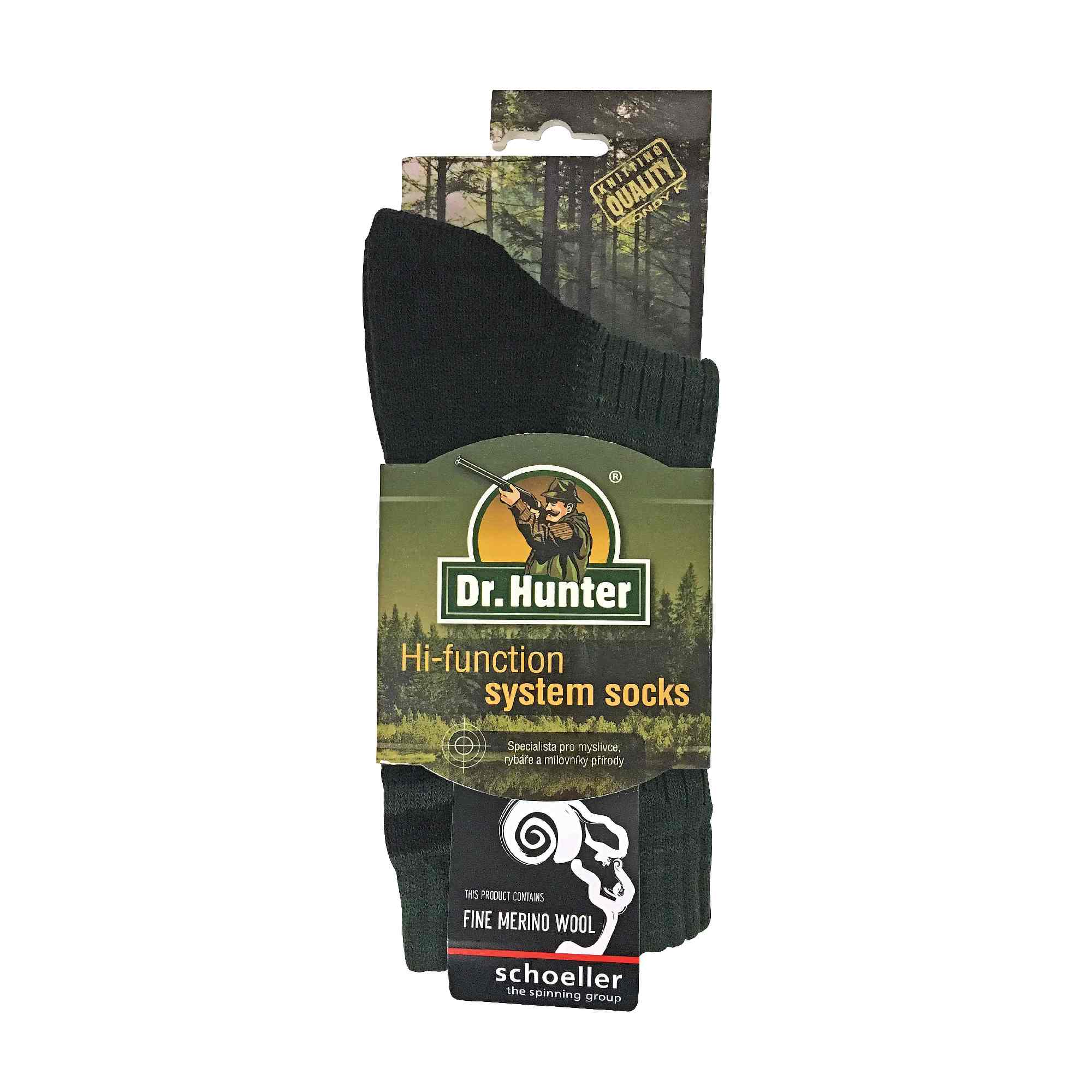 1 Pack Men's Reinforced Heel & Toe Merino Wool Hiking Socks