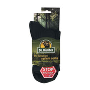 2 Pack Men's Cotton Hiking Boot Socks with Silver Technology