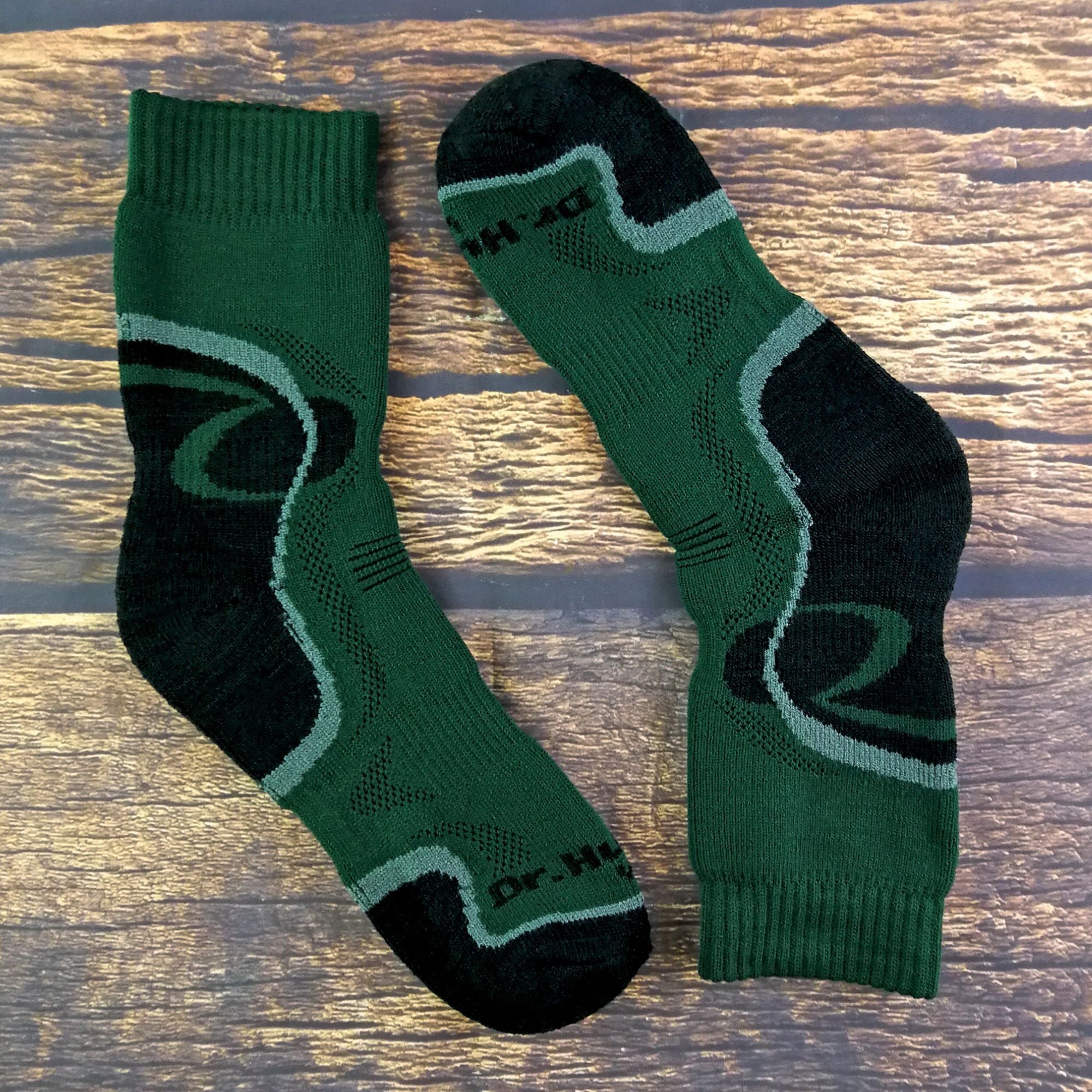1 Pack Men's Thick Warm Merino Wool Thermal Hiking Socks