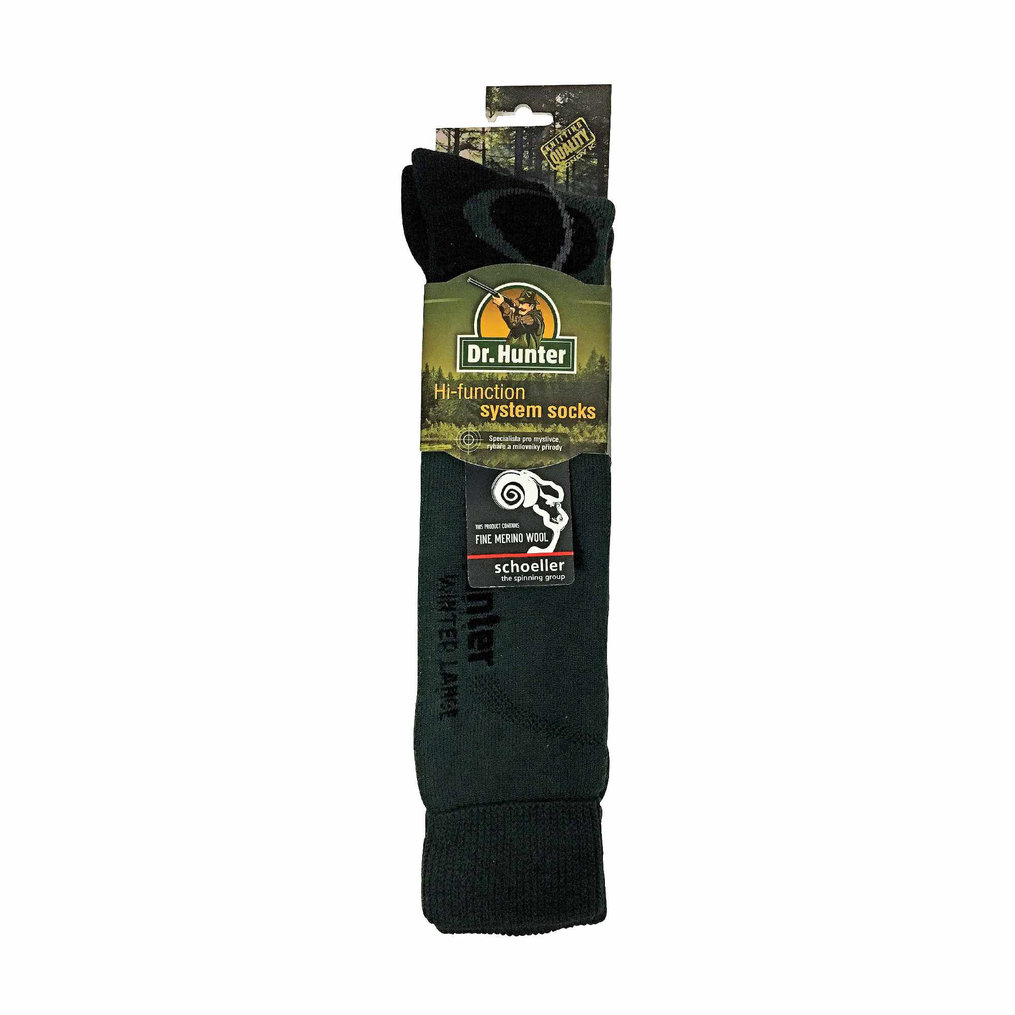 1 Pack Men's Merino Wool Long Knee High Green Socks
