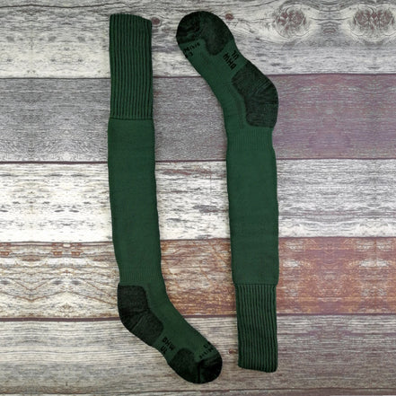 1 Pack Men's Thick Over the Knee Wool Blend Hiking Socks