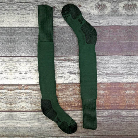 1 Pack Men's Thick Over the Knee Wool Blend Hiking Socks