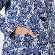 Dryden Wedgewood Jacquard Short Coat
