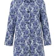 Dryden Wedgewood Jacquard Short Coat