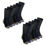 Multipack Mens Diabetic Work Socks | Non Elastic Breathable Diabetic Socks