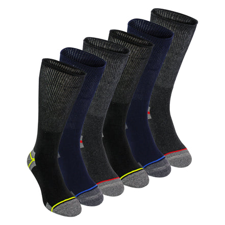 Multipack Mens Diabetic Work Socks | Non Elastic Breathable Diabetic Socks