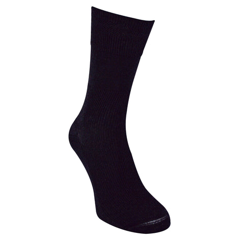 3 Pair Unisex Merino Wool Ribbed Seamless Diabetic Socks for Swollen Legs
