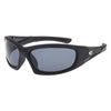 Unisex Samum Polarised UV400 Sport Sunglasses with Mirror Hydrophobic Lens