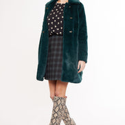 Louche Elen Faux Fur Coat