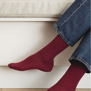 3 Pairs Ladies Merino Wool Winter Thick Cushion Warm Boot Socks