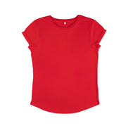 Organic Cotton Rolled Sleeve T-Shirt: Women's