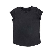 Organic Cotton Rolled Sleeve T-Shirt: Women's