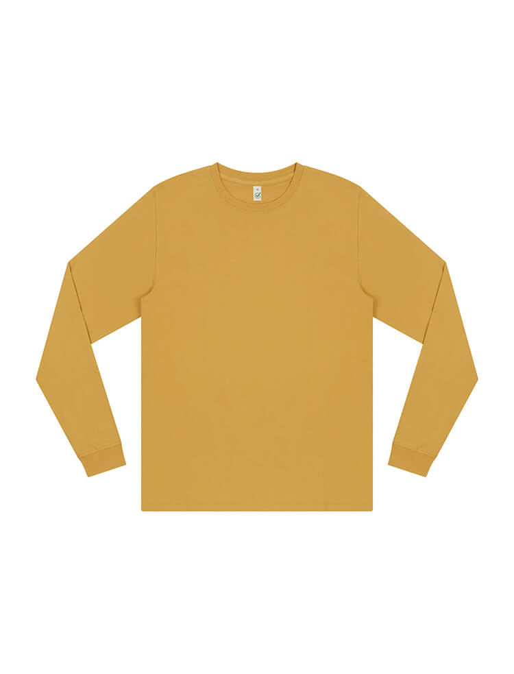 Organic Faded Long Sleeve T-Shirt: Men's
