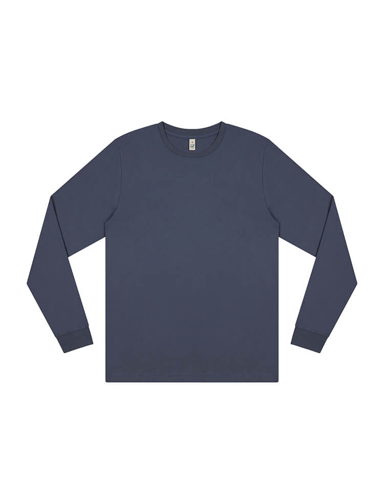 Organic Faded Long Sleeve T-Shirt: Men's