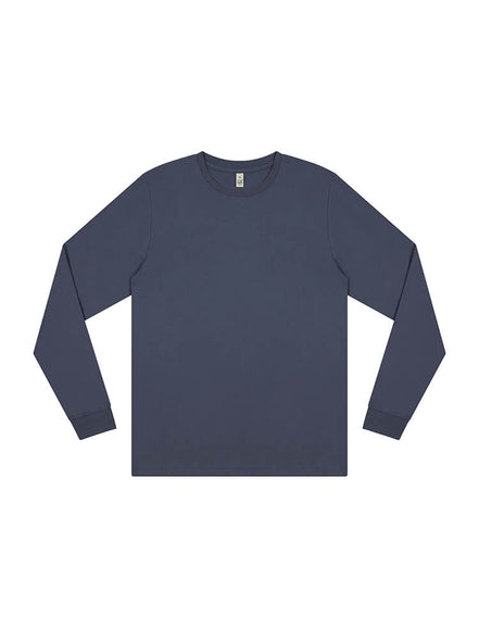 Organic Faded Long Sleeve T-Shirt: Men's