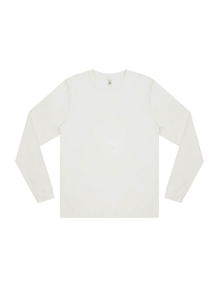 Organic Faded Long Sleeve T-Shirt: Men's