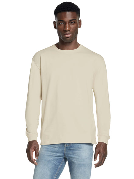 Organic Faded Long Sleeve T-Shirt: Men's