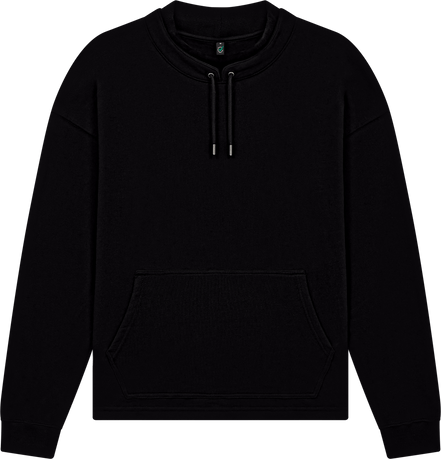 Organic Mock Neck Sweatshirt: Unisex