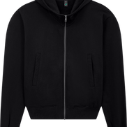 Organic Bomber Jacket Hoodie: Unisex