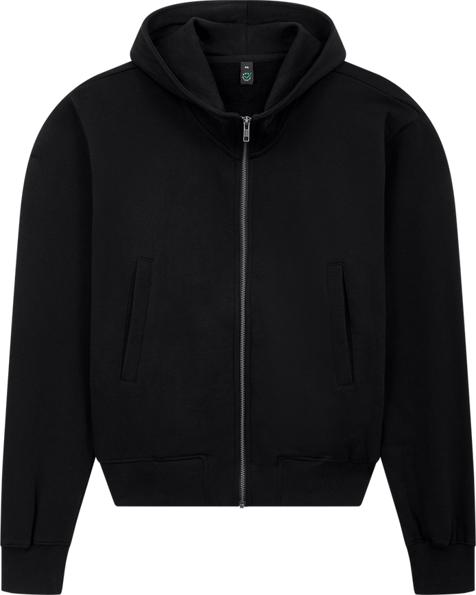 Organic Bomber Jacket Hoodie: Unisex