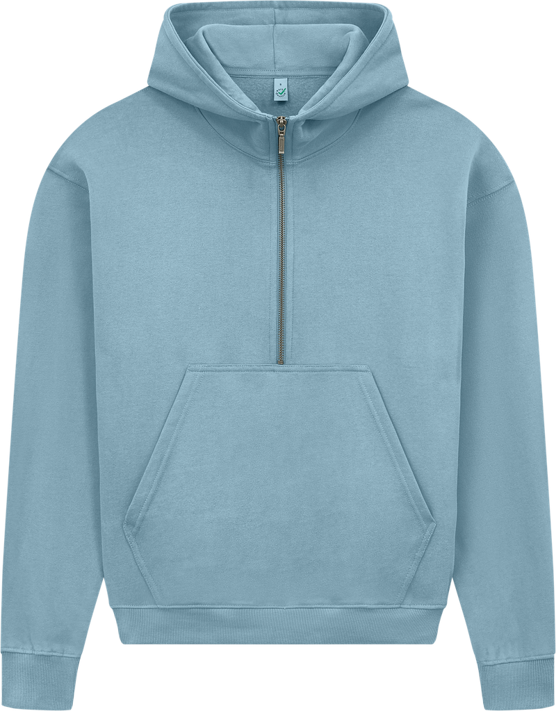 Organic Half Zip Hoodie: Women's