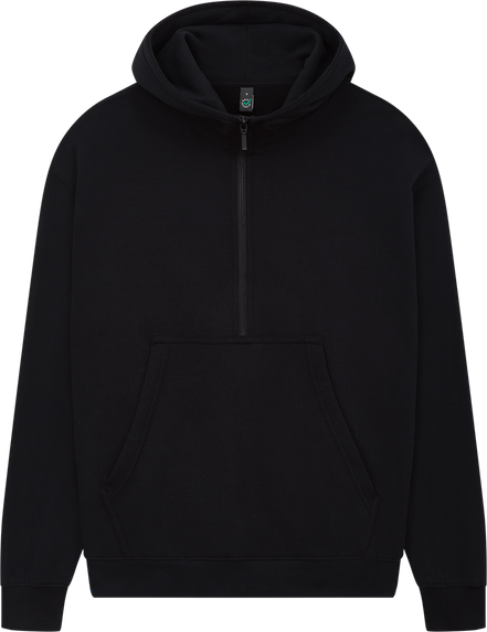 Organic Half Zip Hoodie: Women's