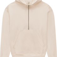 Organic Half Zip Hoodie: Women's
