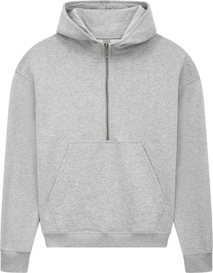 Organic Half Zip Hoodie: Women's