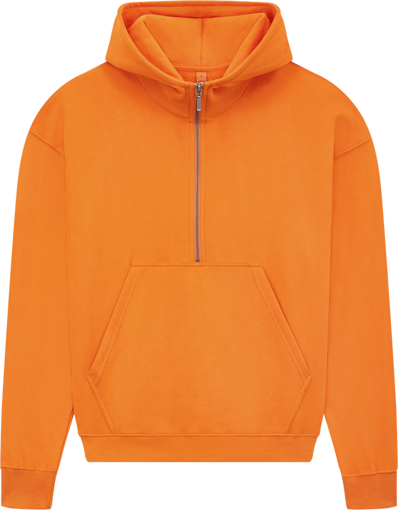 Organic Half Zip Hoodie: Women's