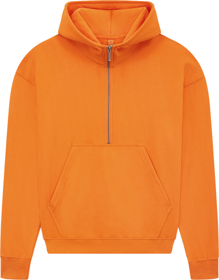 Organic Half Zip Hoodie: Women's