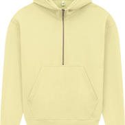 Organic Half Zip Hoodie: Women's