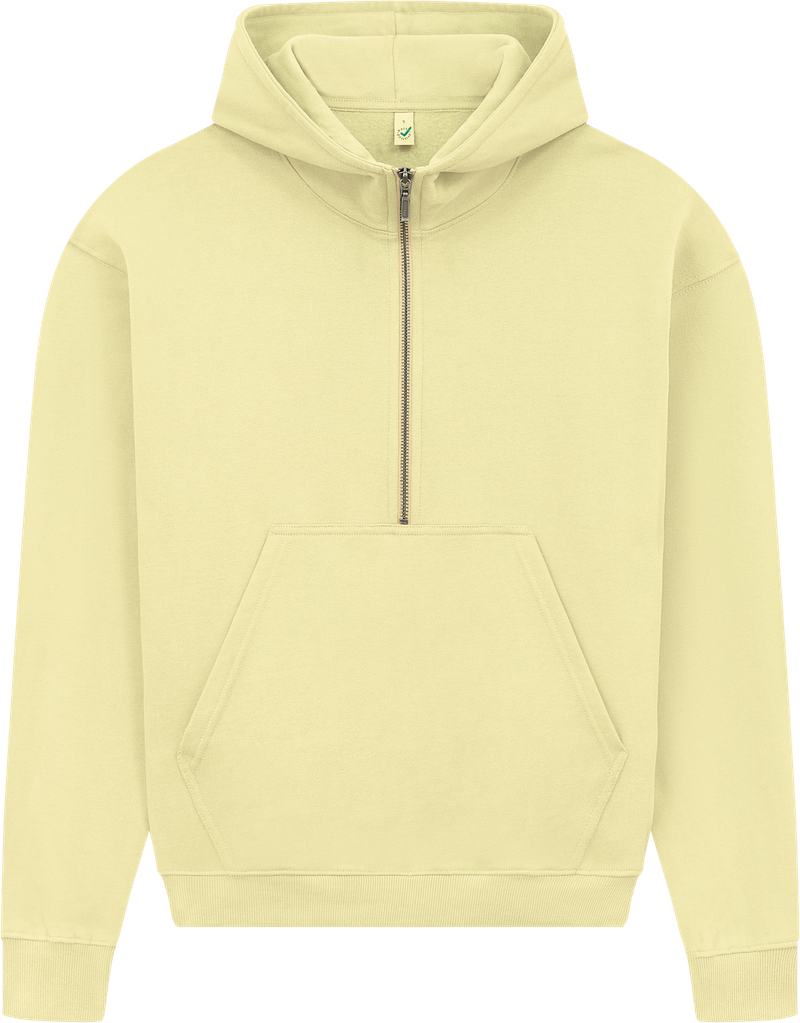Organic Half Zip Hoodie: Women's